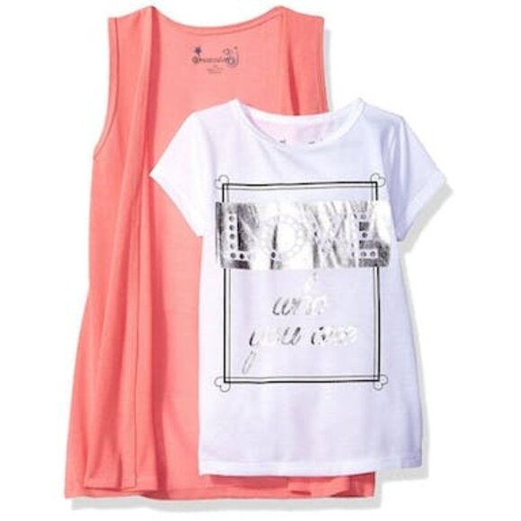 Dream Star Little Girls Short Top W/Duster Vest-Full 2 Pc Set, Size 5 - Picture 1 of 2
